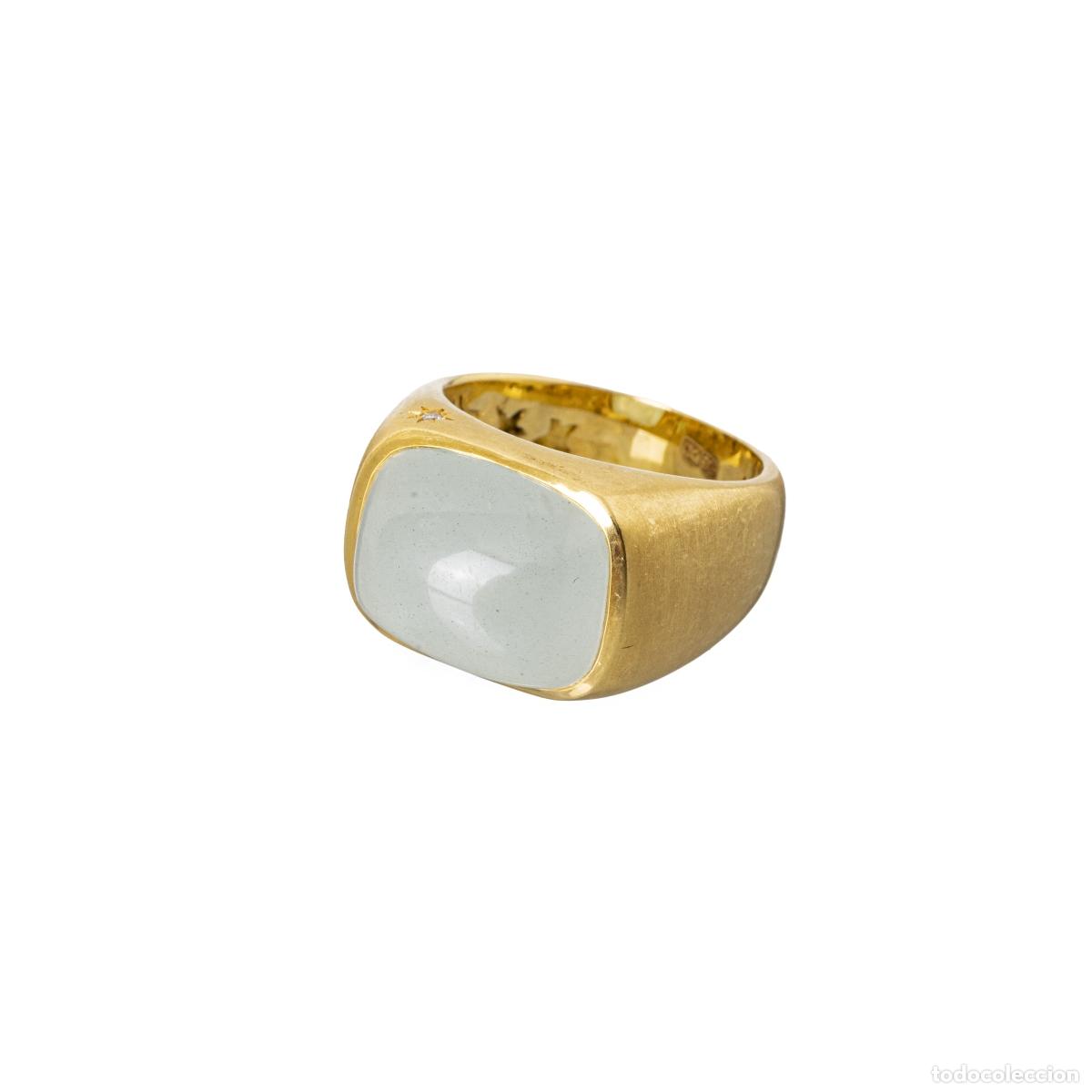 Joyeria: Anillo de oro y aguamarina, H.Stern - Foto 1