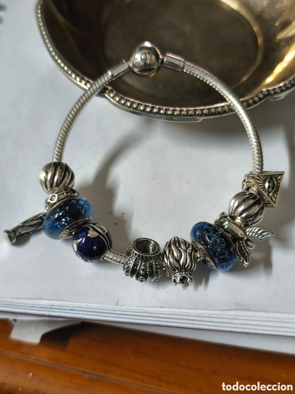 Joyeria: Pulsera de Pandora y 10 charms