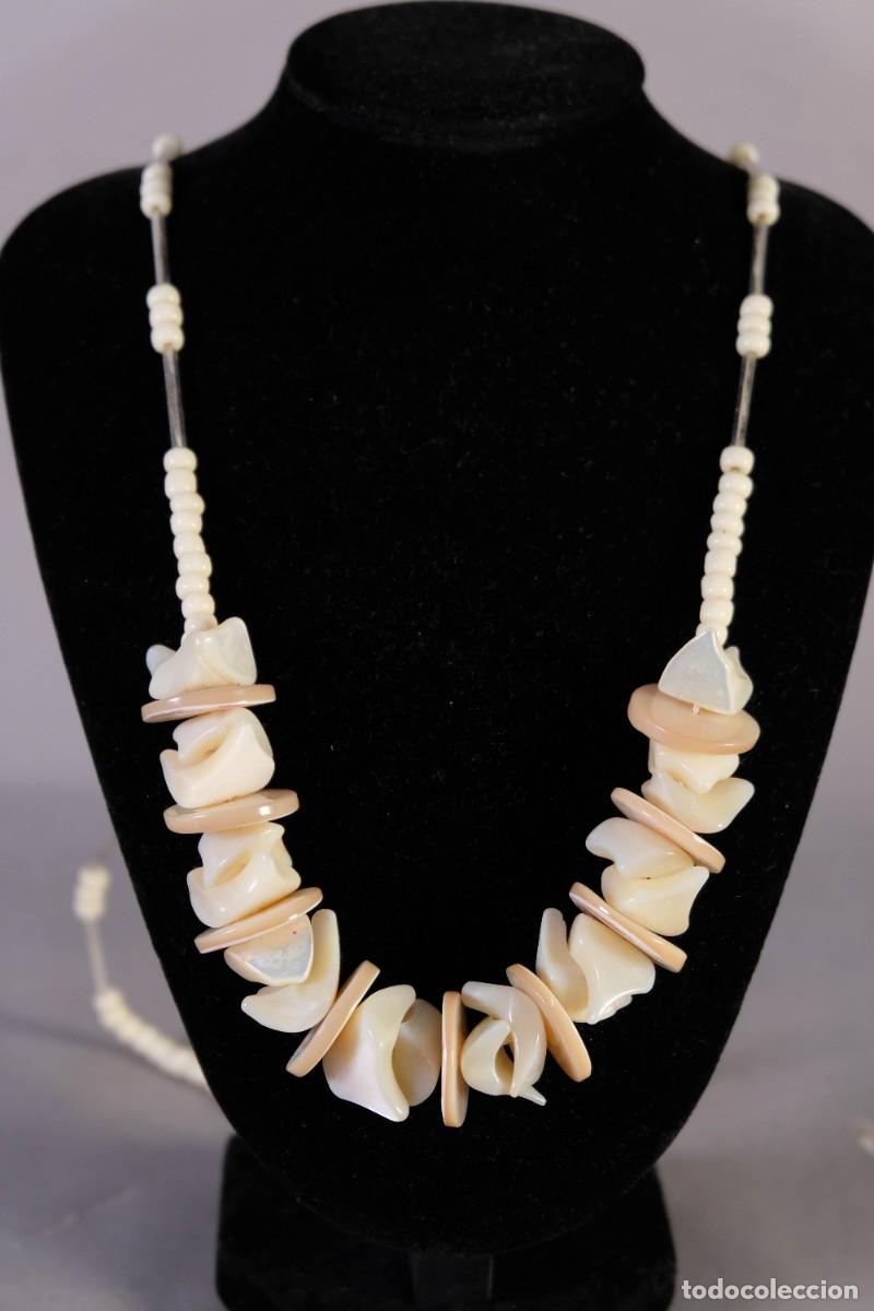 Joyeria: COLLAR DE PIEZAS Y BOTONES DE N&Aacute;CAR