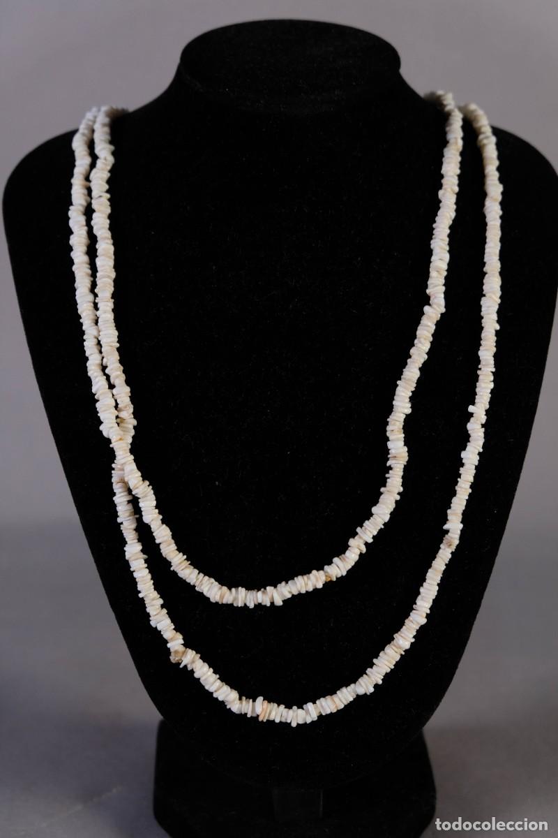 Joyeria: COLLAR HECHO CON PEQUE&Ntilde;OS TROZOS DE CONCHA