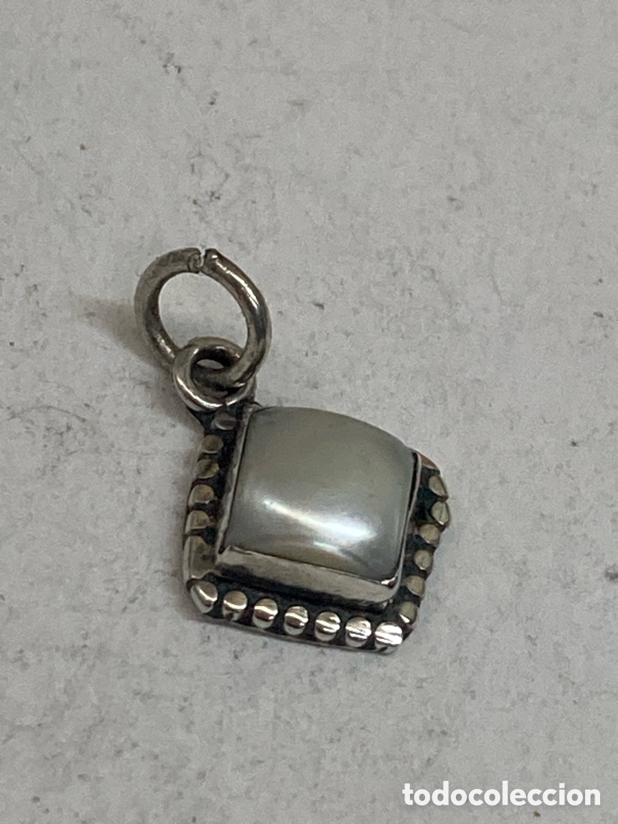 Jewelry: Colgante de plata y perla C585