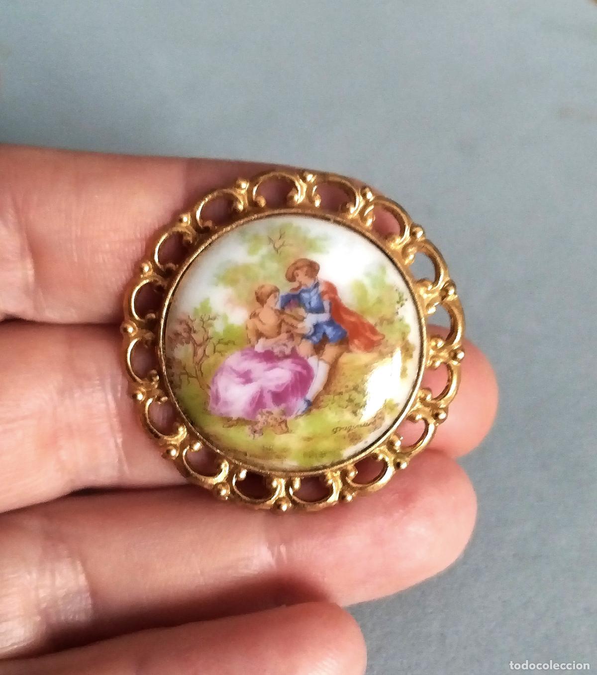 Joyeria: Antiguo broche dorado. - Foto 1