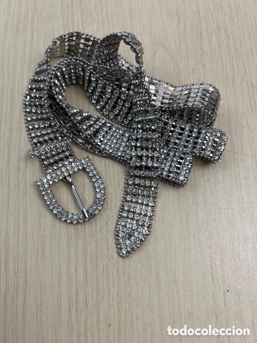 Gioielleria: ✅ Cintur&oacute;n de lujo con diamantes de imitaci&oacute;n para mujer 120 cm a estrenar