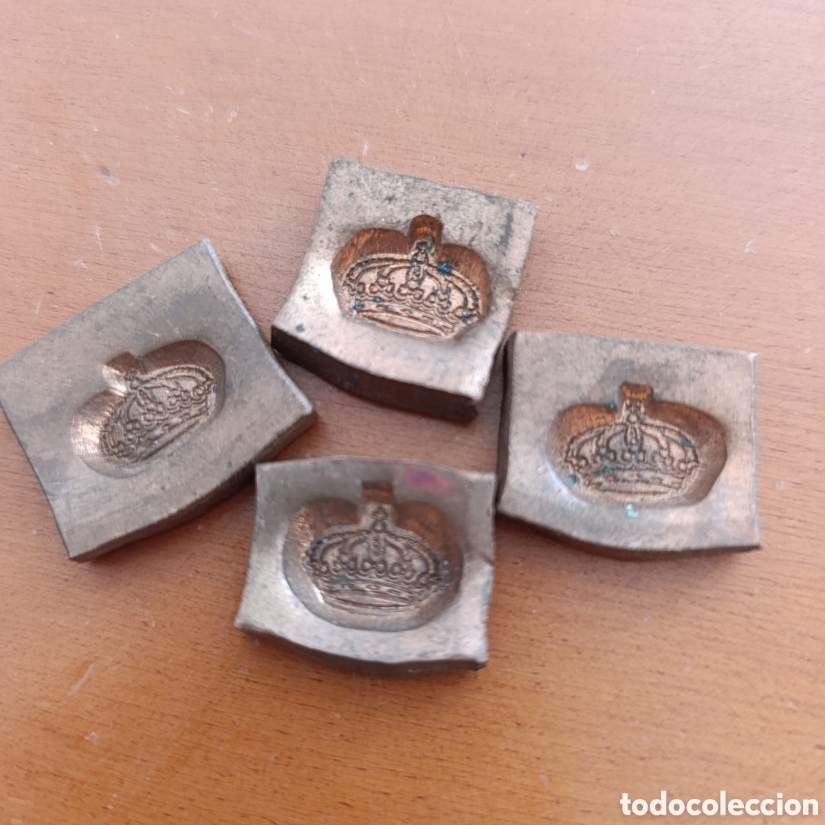 Joyeria: Clich&eacute;s orfebrer&iacute;a antiguos o matrices estampacion en bronce.