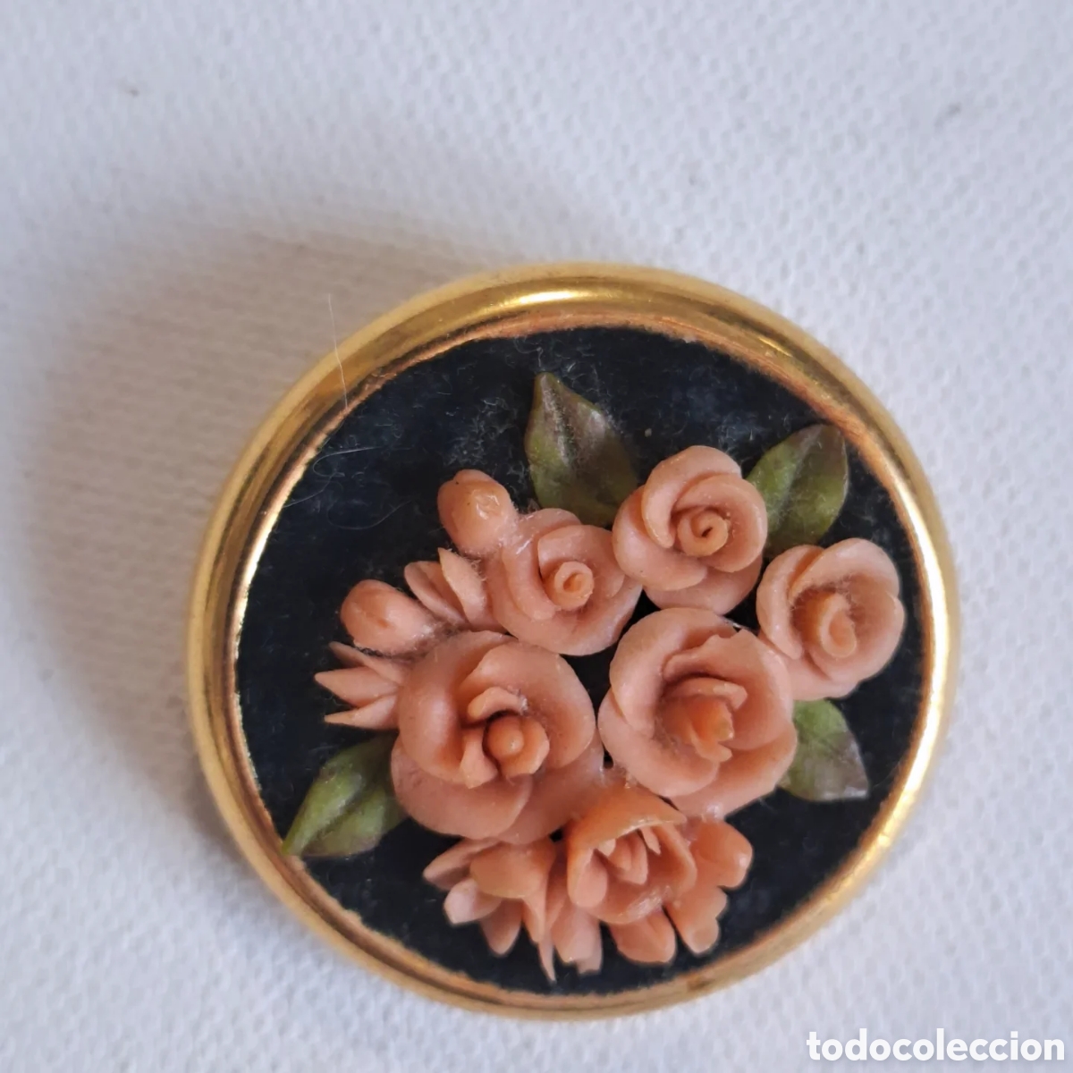 Joyeria: Broche Rosas A&ntilde;os 20 - Foto 5