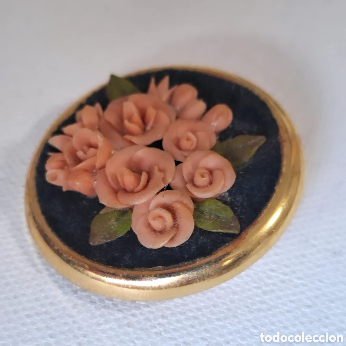 Joyeria: Broche Rosas A&ntilde;os 20 - Foto 6