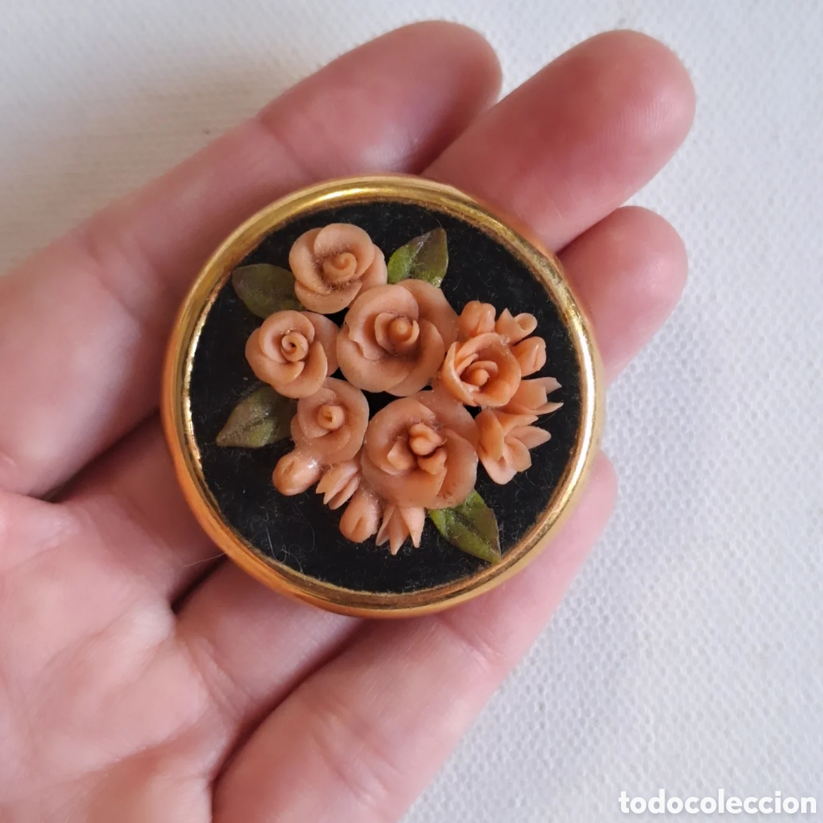 Joyeria: Broche Rosas A&ntilde;os 20 - Foto 8