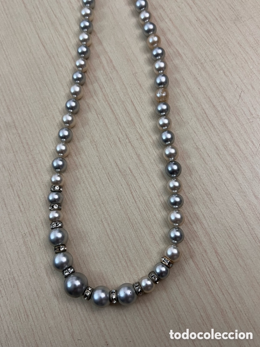 Joalharia: ✅ collar perlas con diamantes