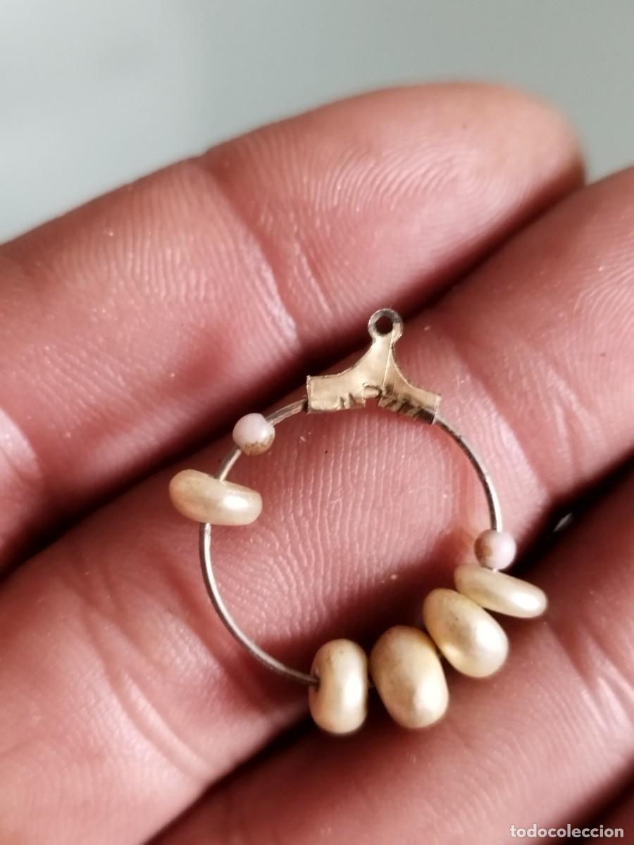 Joyeria: Antiguo pendiente o colgante a identificar.