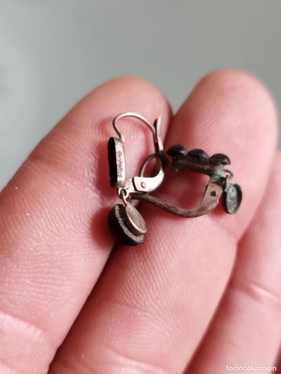 Joyeria: Antigua pareja de pendientes a restaurar.