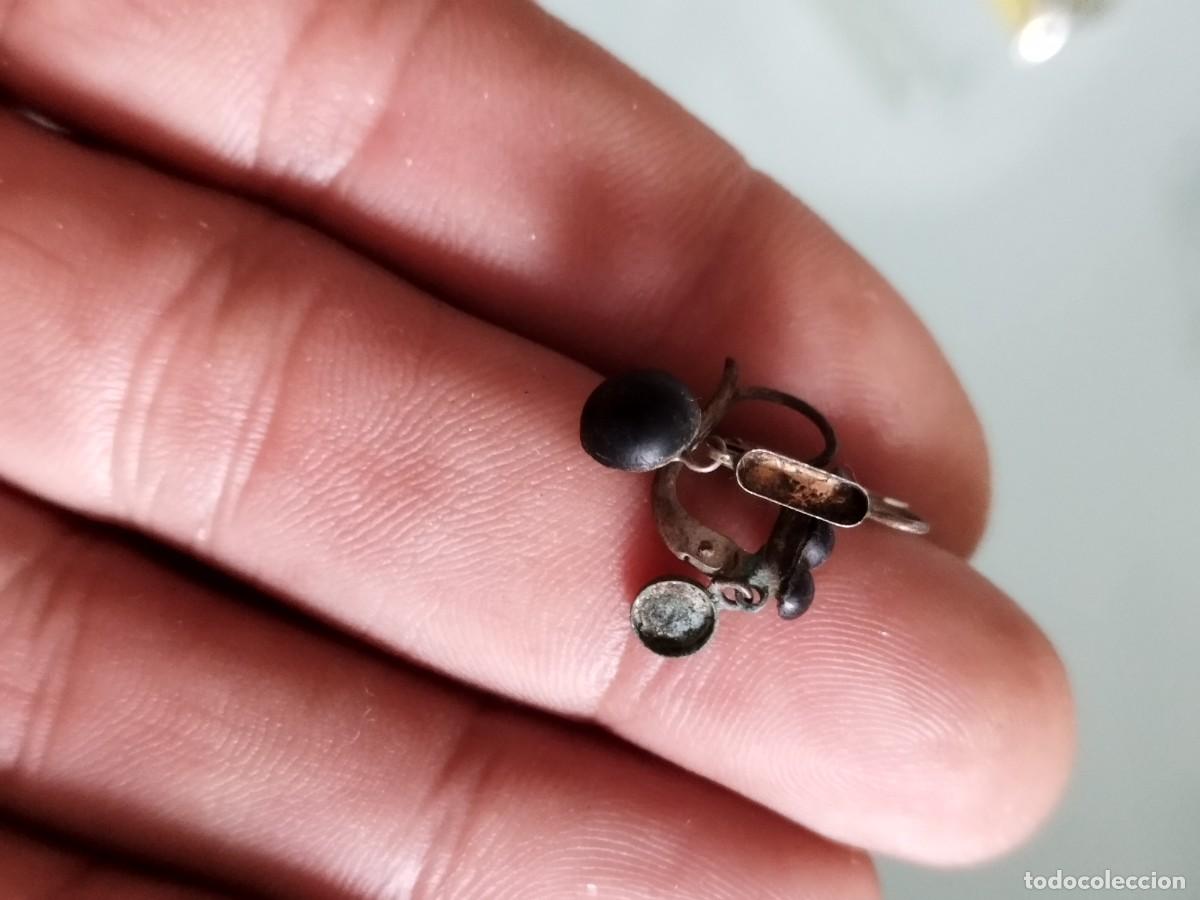 Joyeria: Antigua pareja de pendientes a restaurar. - Foto 3