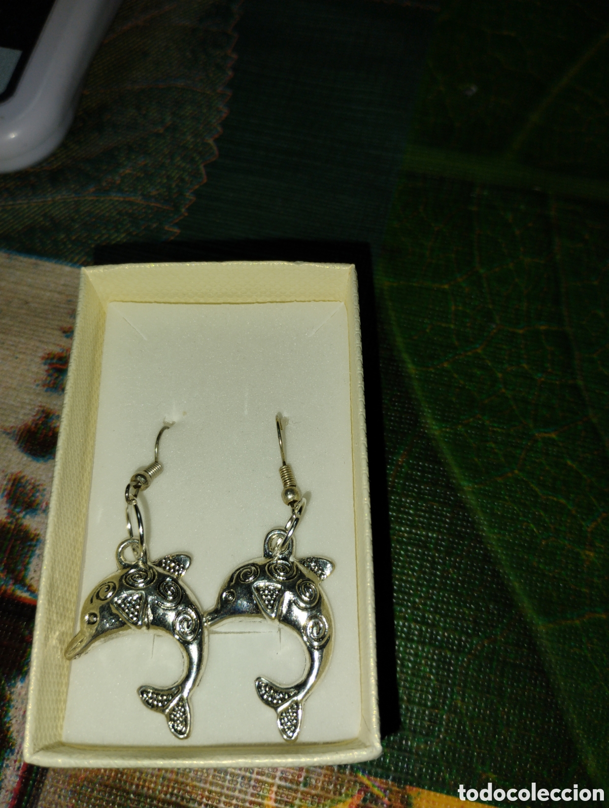 Joyeria: Pendientes plataforma de delfin