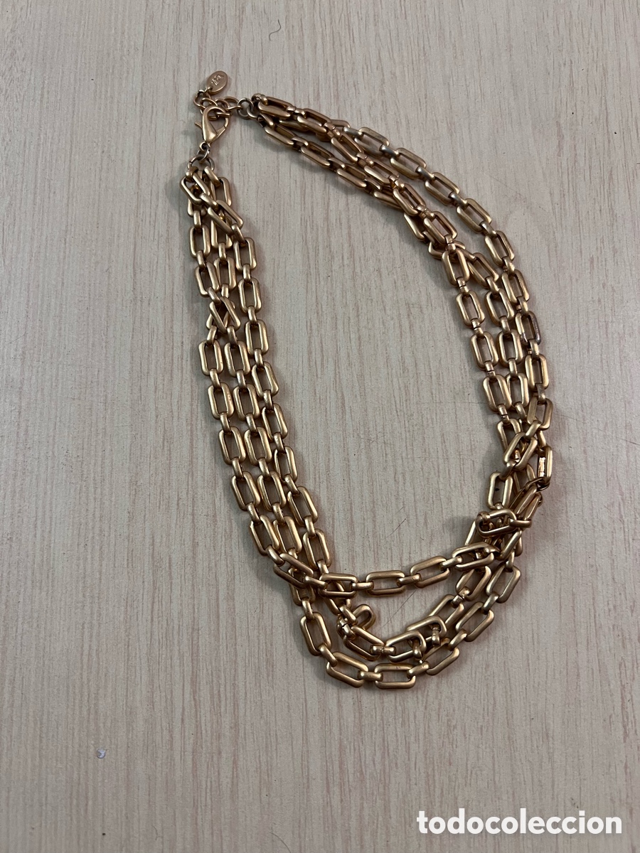 Jewelry: ✅ collar dorado de ZARA como nuevo