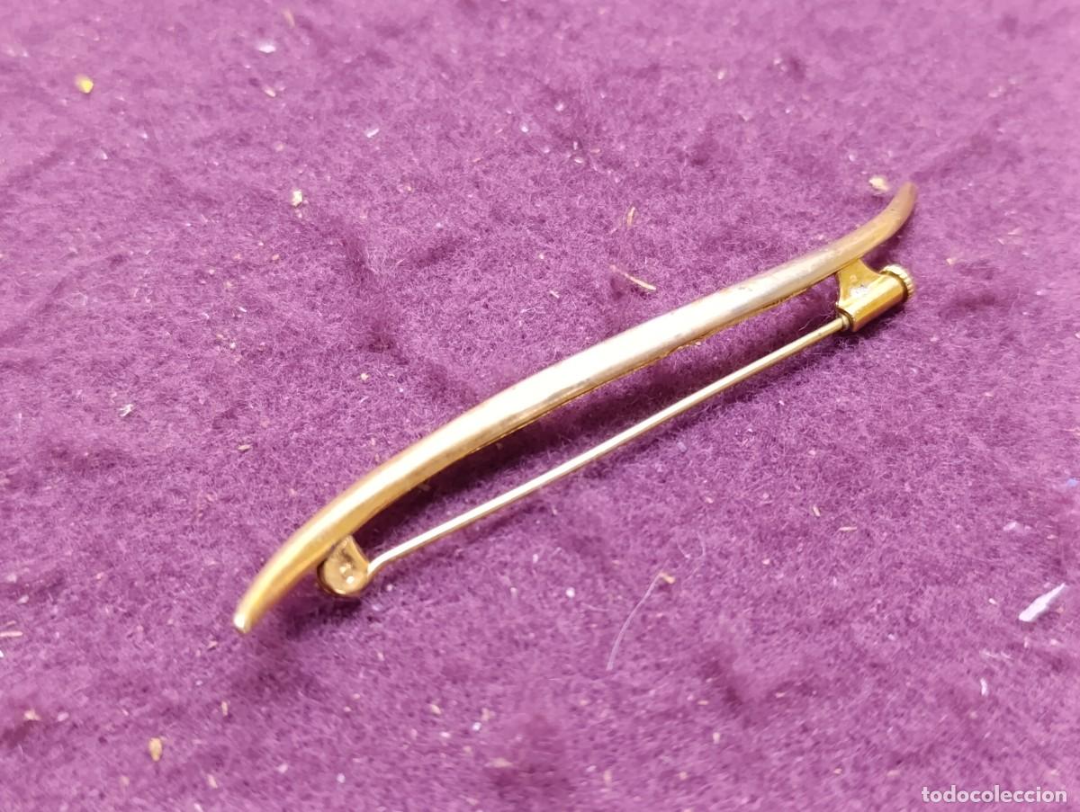Gioielleria: Antiguo broche chapado en oro