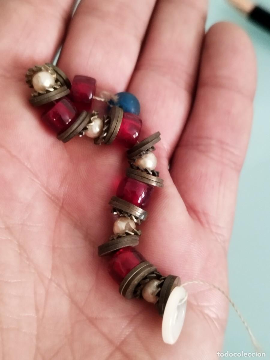 Joalharia: Antiguas cuentas identificar. De collar o pulsera.