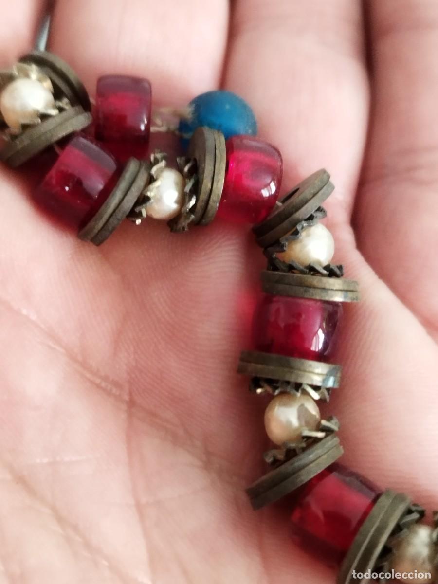 Joyeria: Antiguas cuentas identificar. De collar o pulsera. - Foto 4