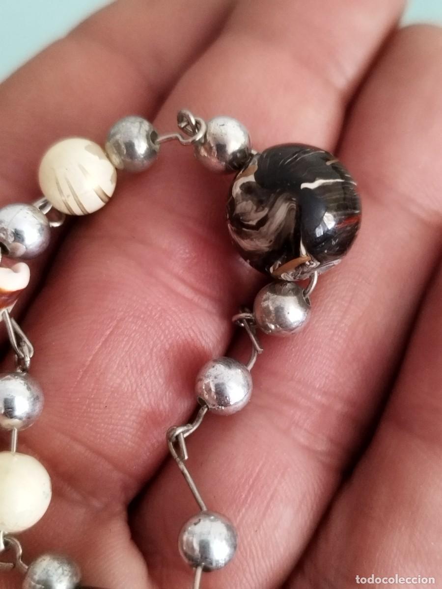 Joyeria: Antigua pulsera de cuentas. - Foto 4