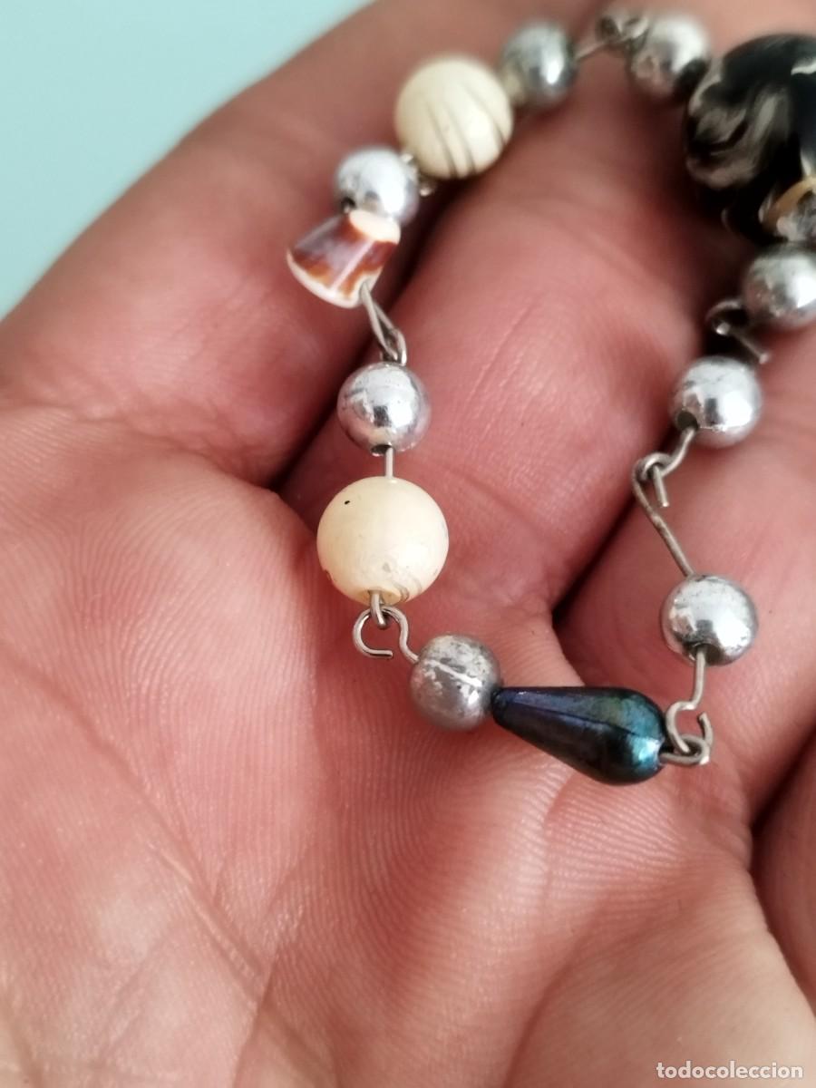Joyeria: Antigua pulsera de cuentas. - Foto 5