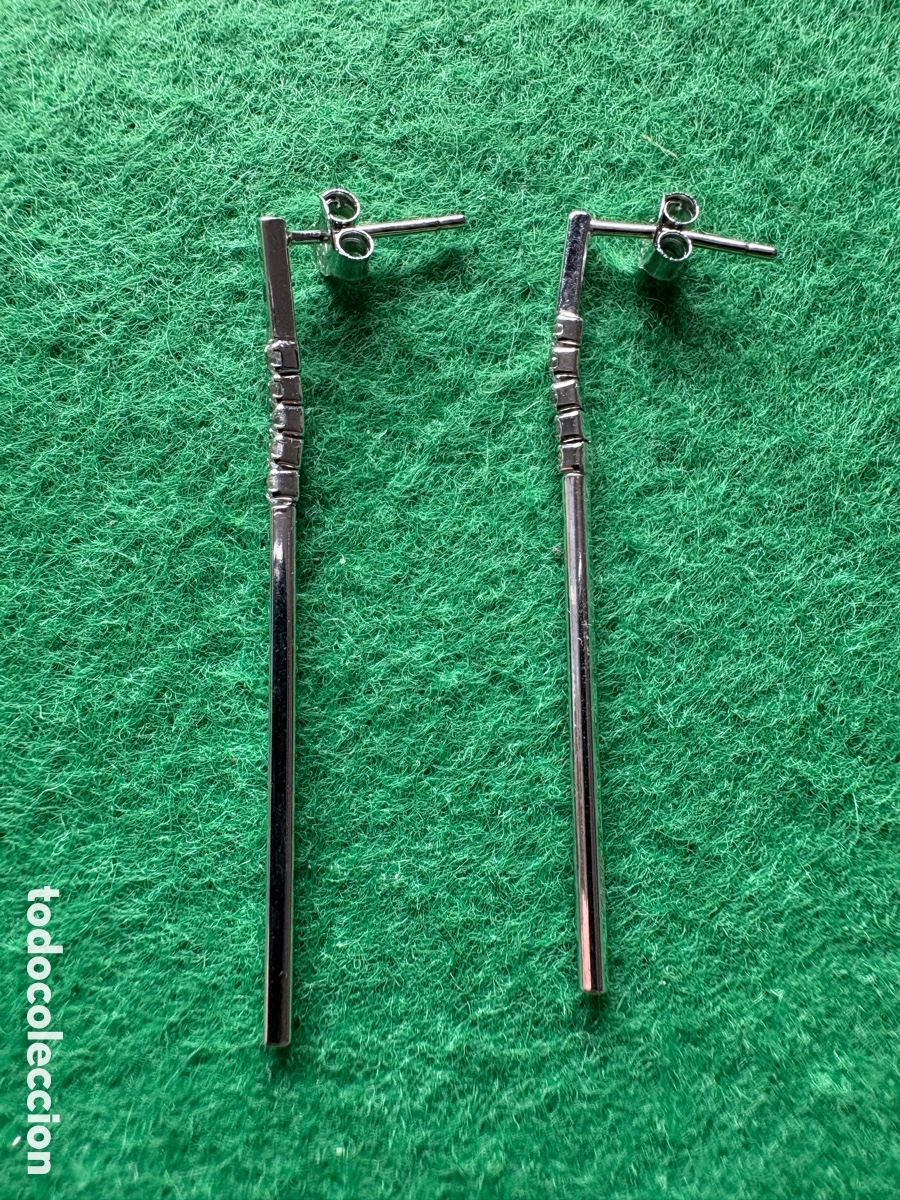 Schmuck: Pendientes largos plata de ley (A3)