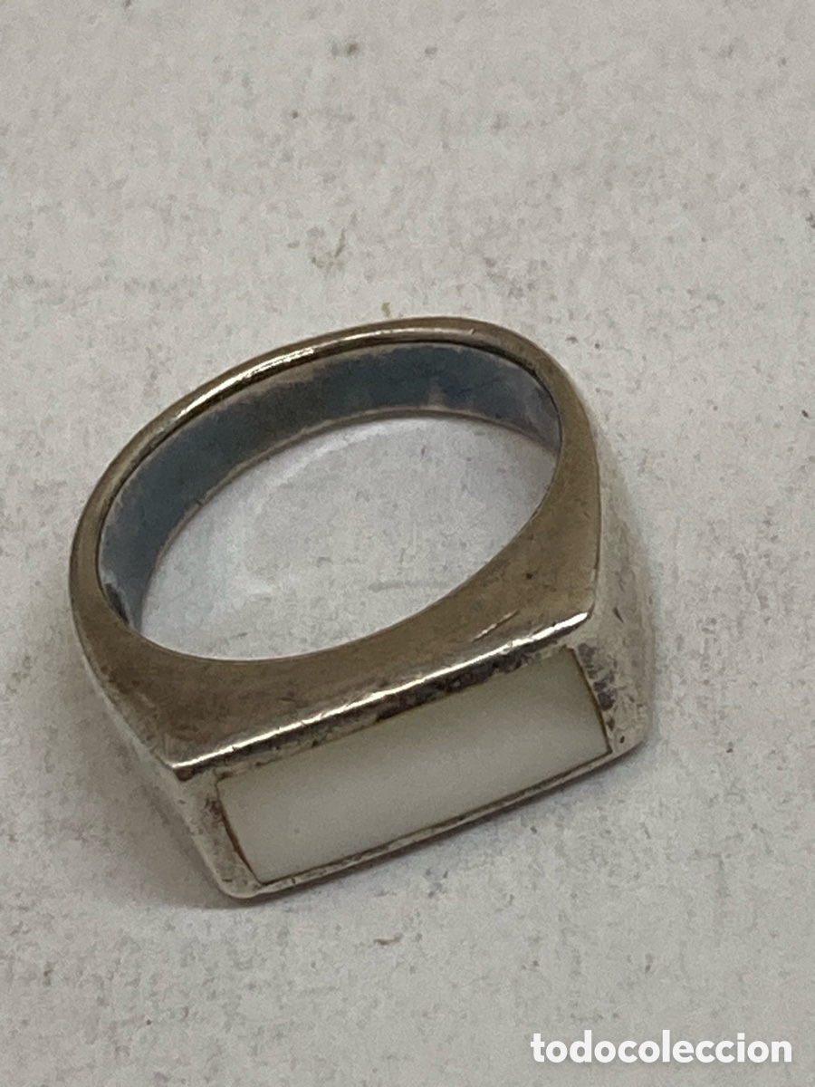 Joaillerie: Anillo de plata n&aacute;car S465