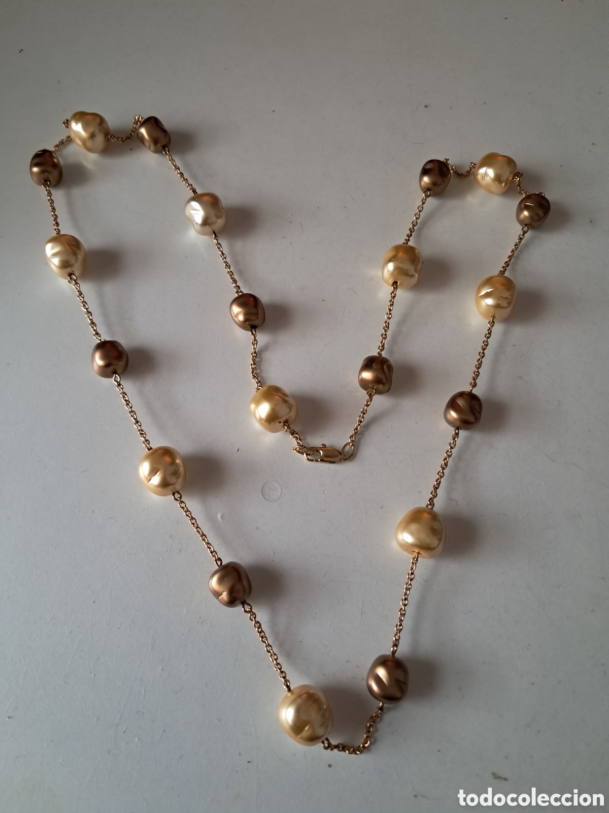 Joaillerie: COLLAR DE PERLAS BARROCAS. LARGO 80 CM APROX.