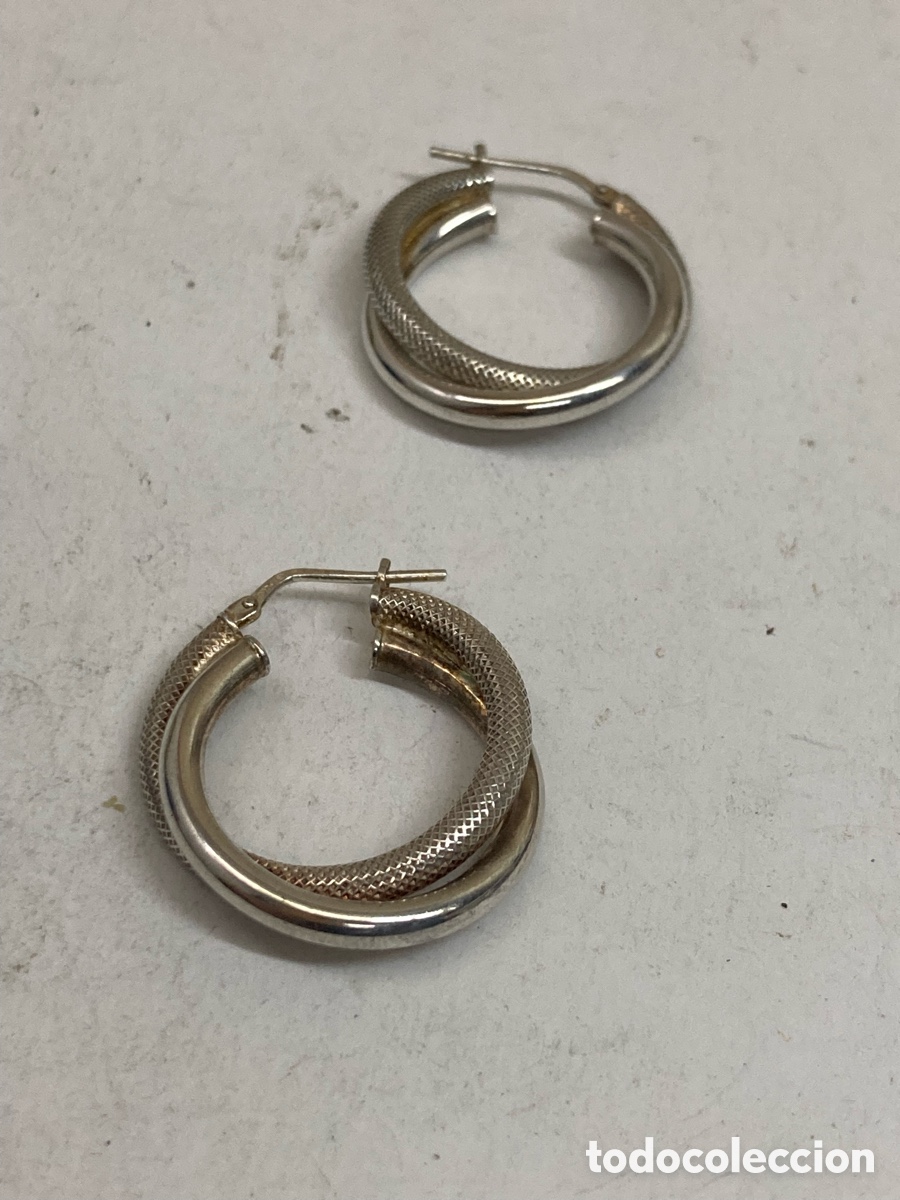 Joyeria: Pendientes de plata P465
