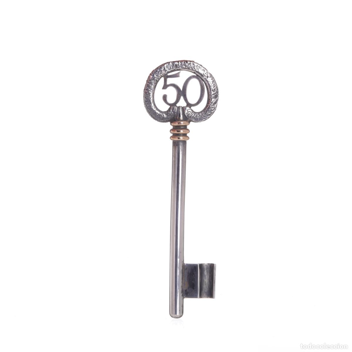 Joyeria: Llave en plata y oro - Foto 1