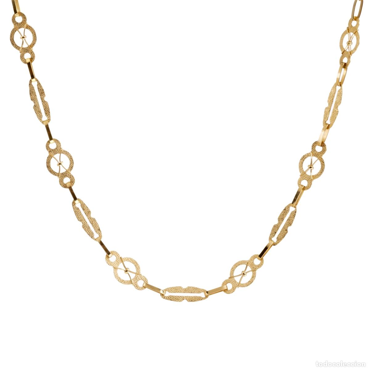 Joaillerie: Collar de oro de 19,2 quilates