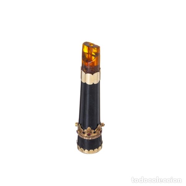 Joyeria: Boquilla con oro y granates - Foto 1