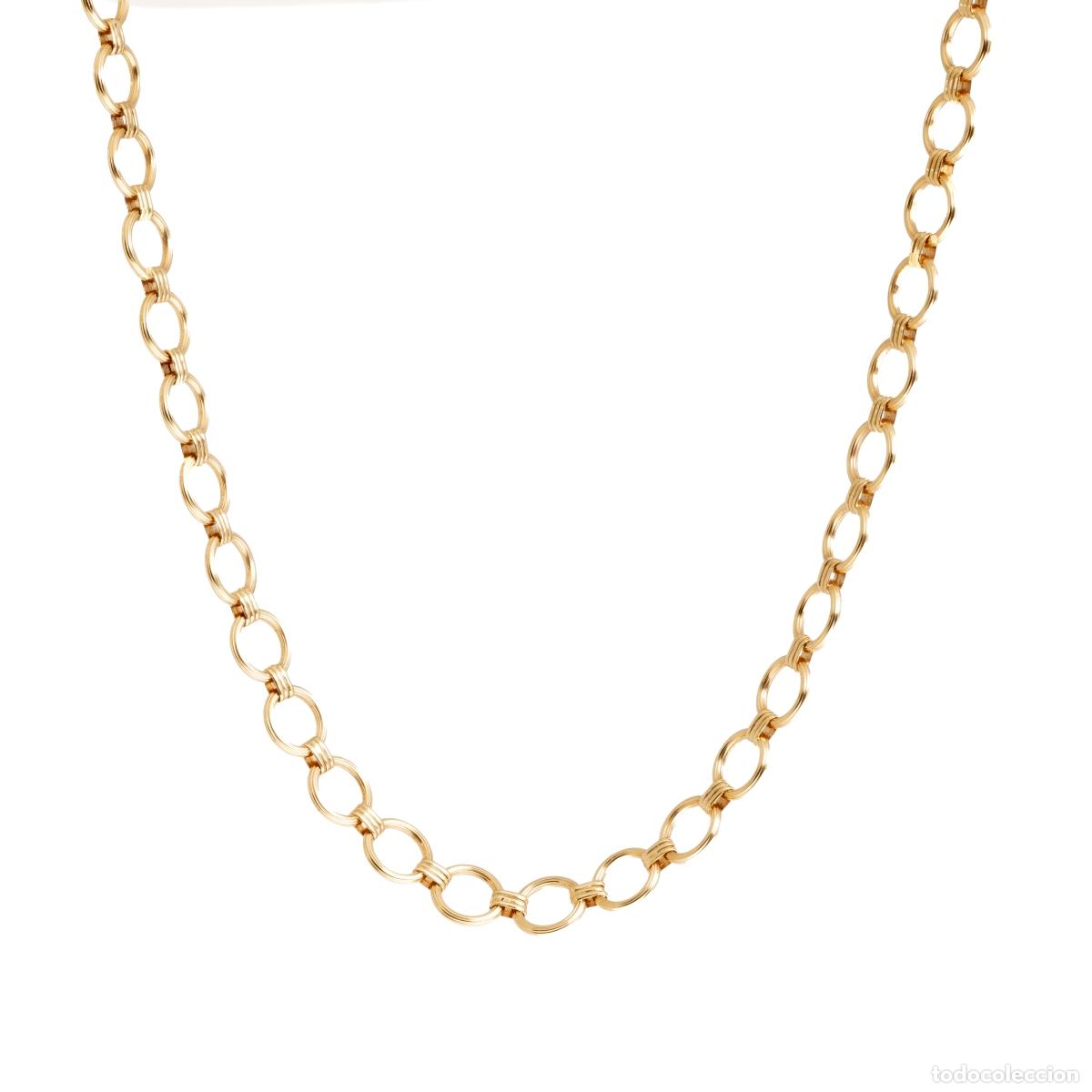 Jewelry: Collar de oro de 19,2 quilates