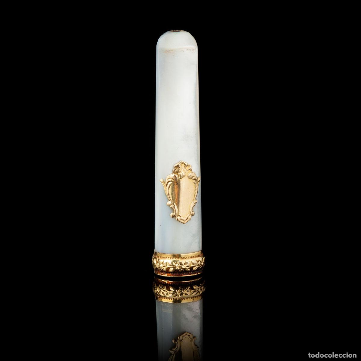 Joyeria: Joyas - Boquilla de n&aacute;car y oro