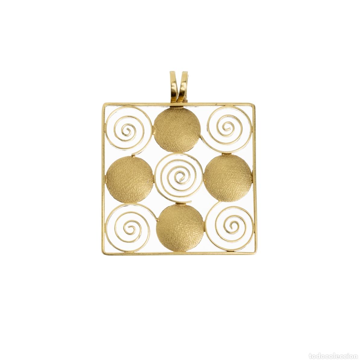 Joaillerie: Colgante en oro de 19,2 quilates