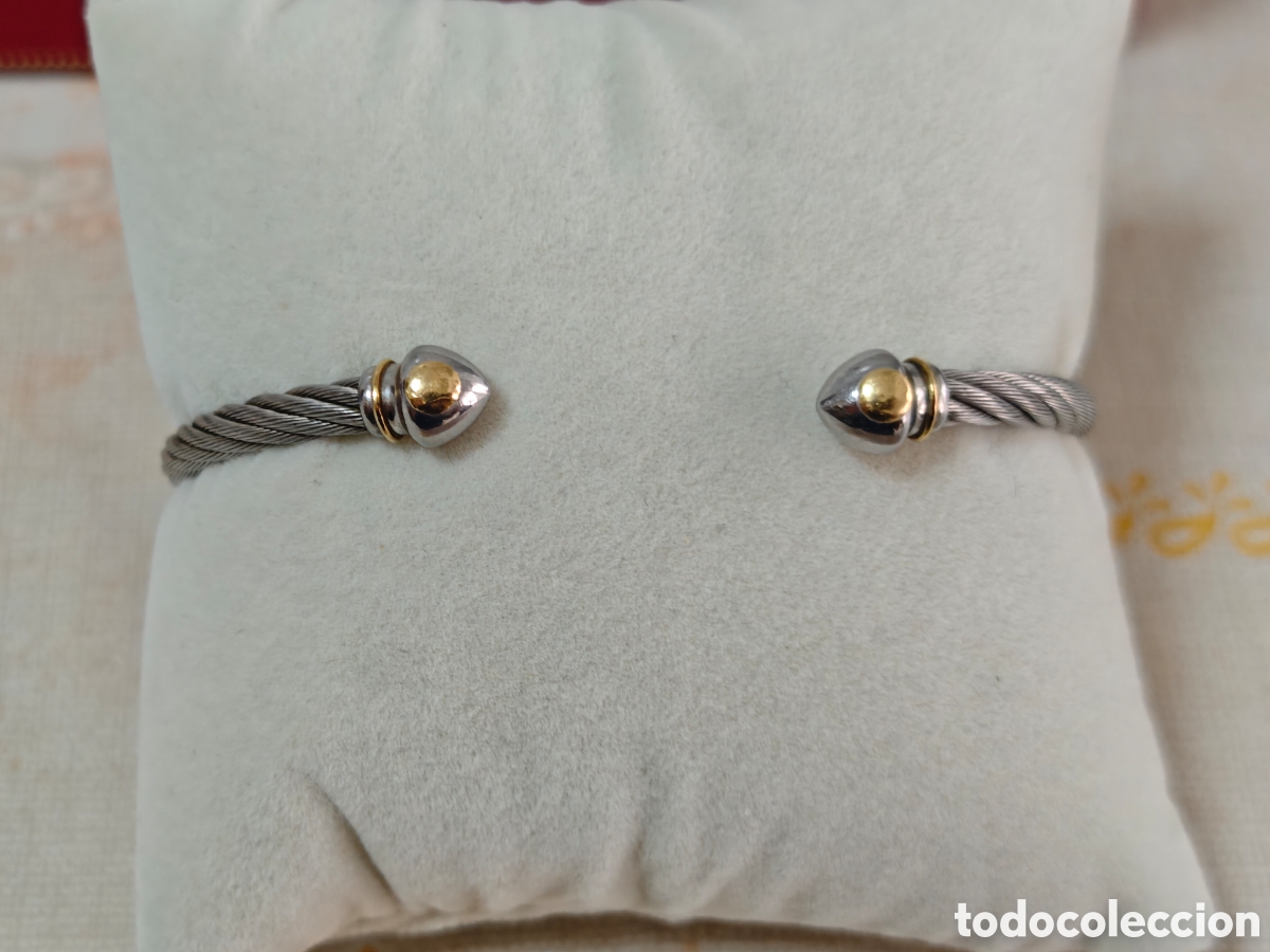 Joyeria: PULSERA DE ACERO Y ORO 18 K PROBADI - Foto 1