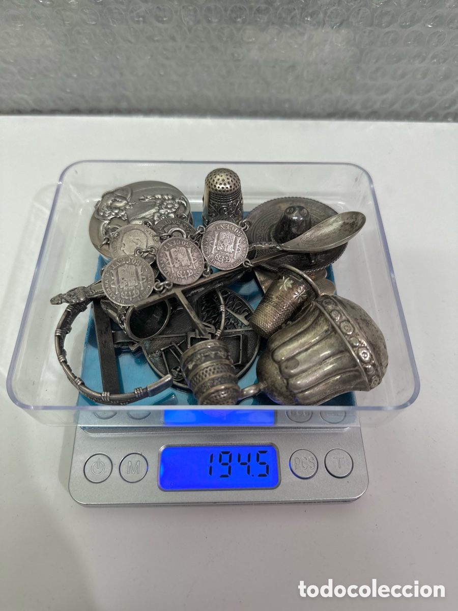 Joyeria: Antiguos Art&iacute;culos De Plata Antigua Varios