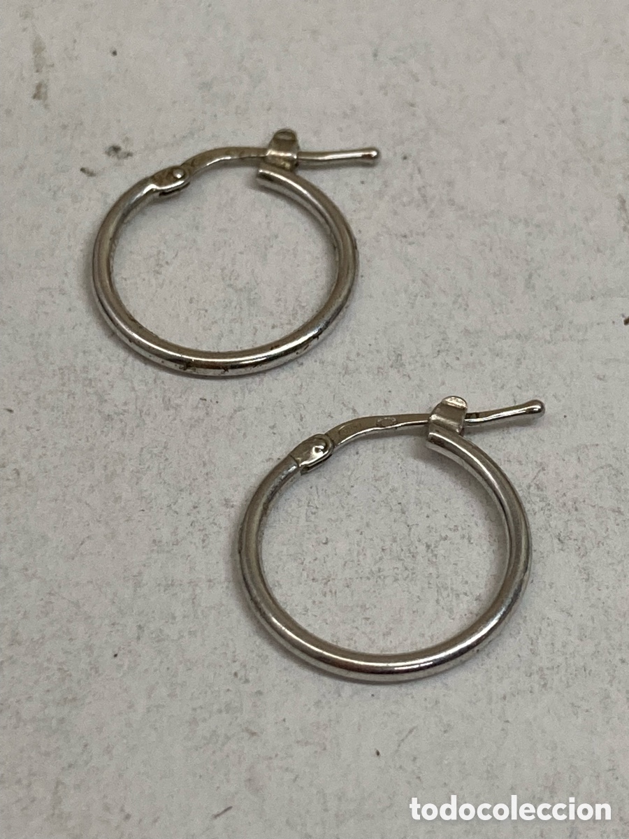 Joyeria: Pendientes de plata P466