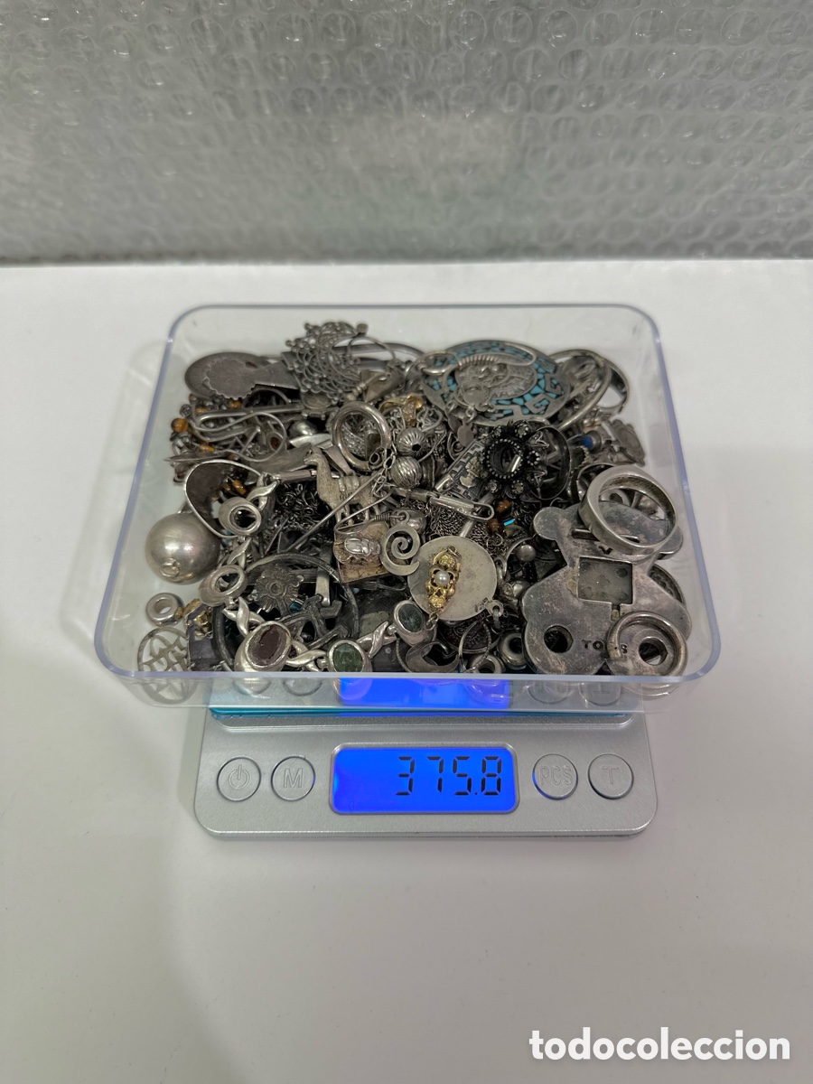Joyeria: Lote de 375 gramos de plata 925 para fundir