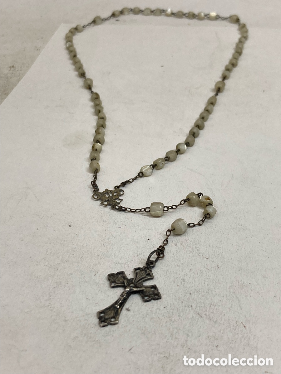 Joyeria: Rosario de plata CC452