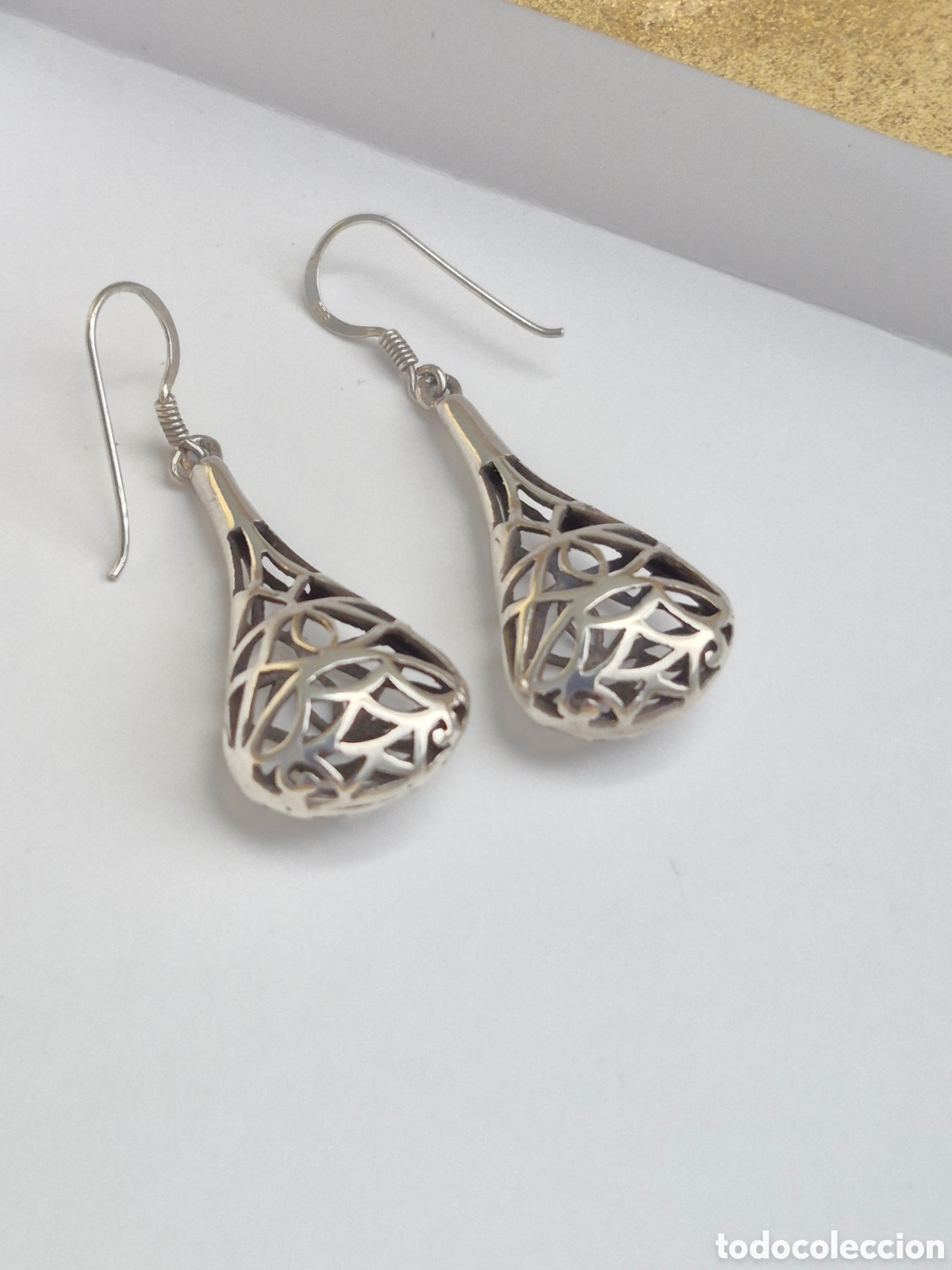 Schmuck: BONITOS PENDIENTES DE PLATA DE LEY Y AMATISTAS. REF S6 C JOY ACTUAL PENDIENTES