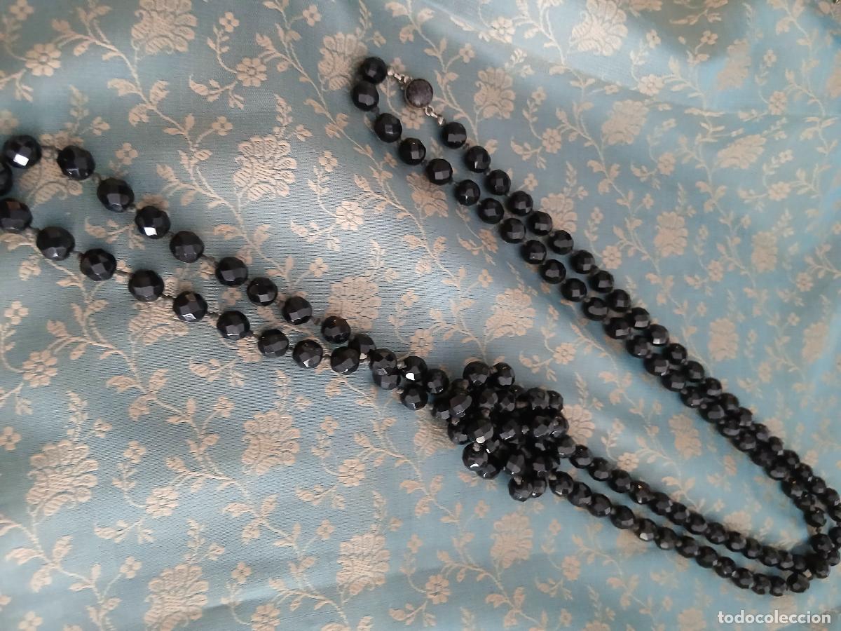 Joyeria: Collar largo antigiuo azabache - Foto 2