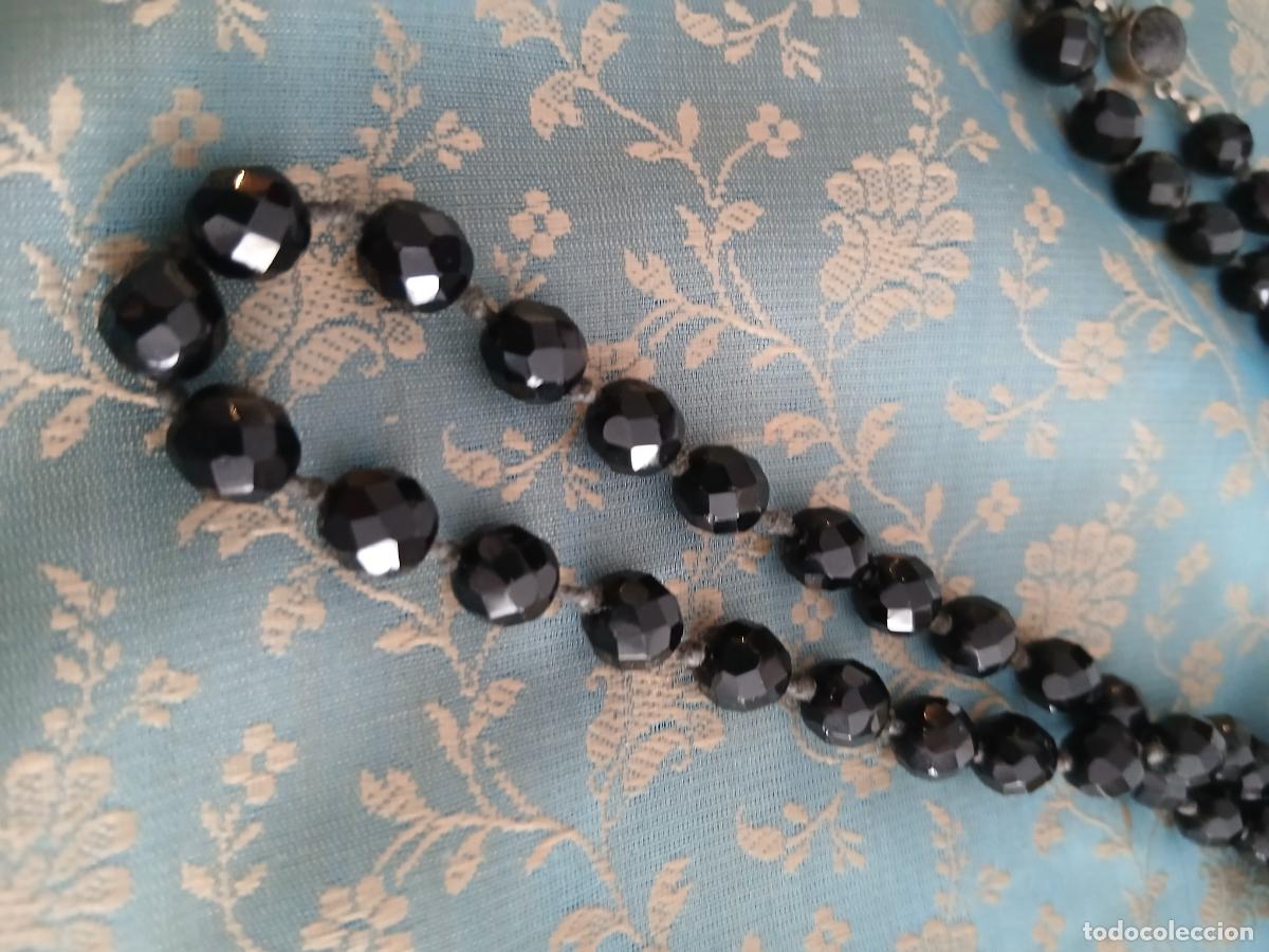 Joyeria: Collar largo antigiuo azabache - Foto 4