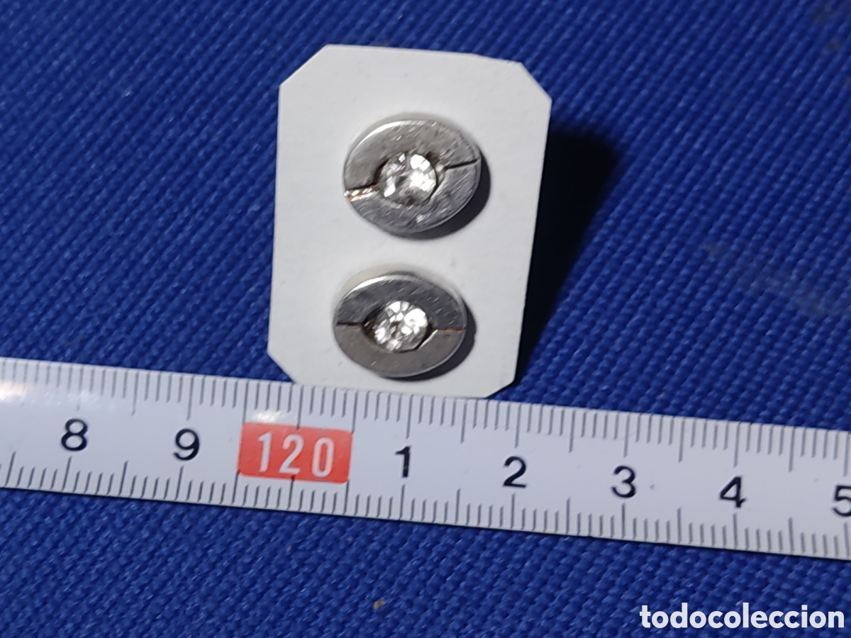 Joyeria: Pendientes de plata 925 con cristal.Vintage. - Foto 4