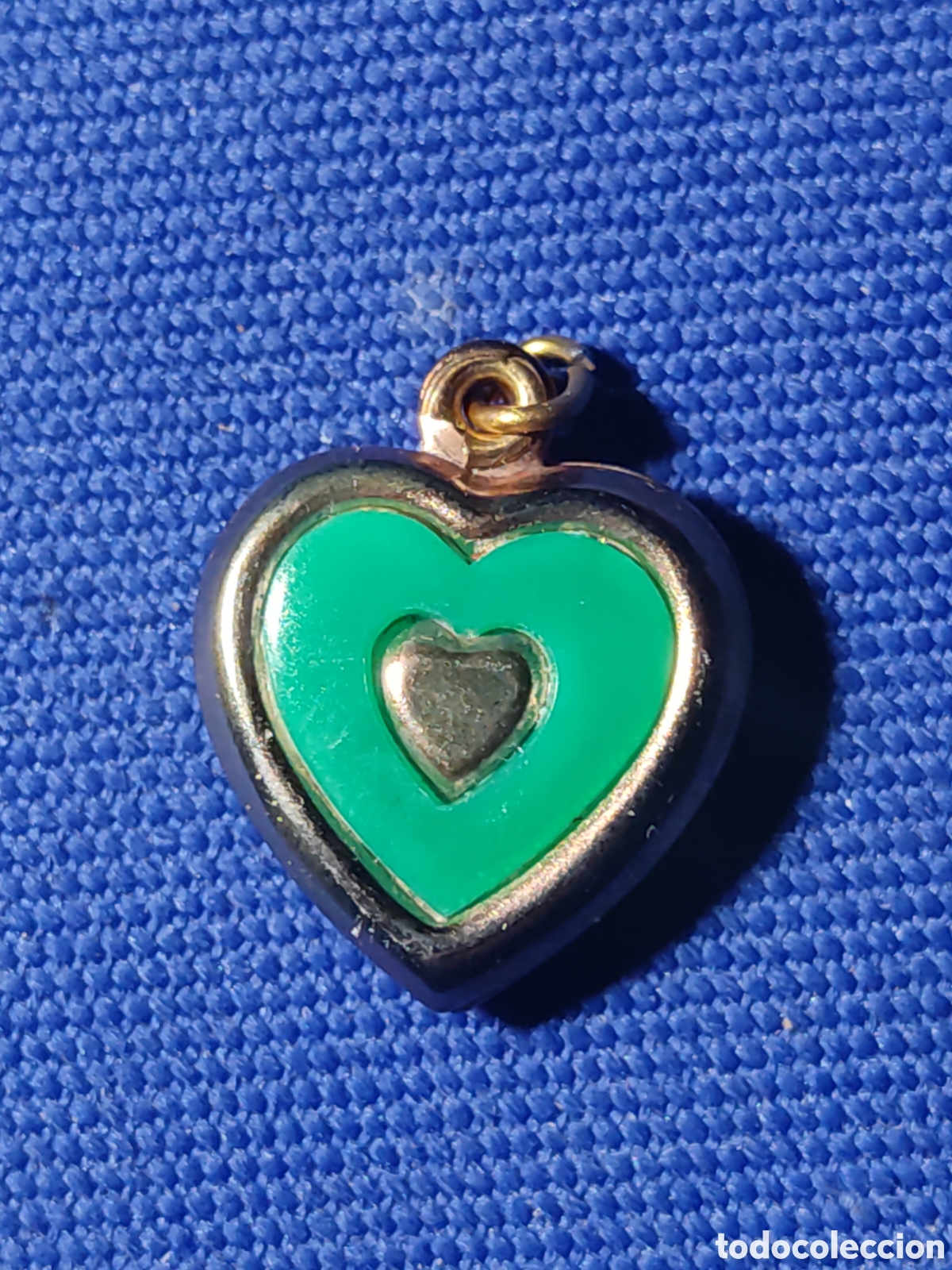 Joyeria: Colgante coraz&oacute;n guardapelo.Vintage - Foto 5