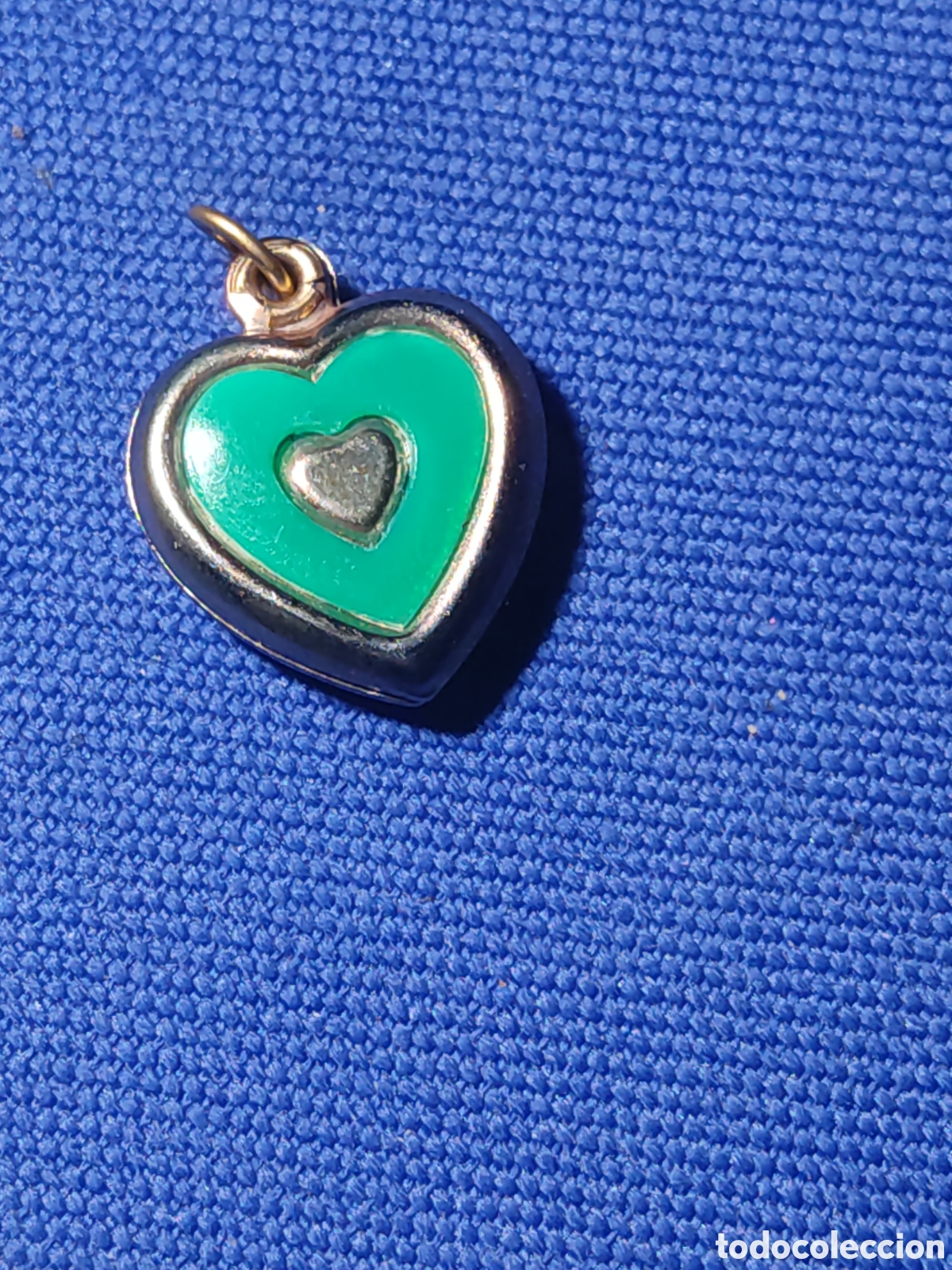 Joyeria: Colgante coraz&oacute;n guardapelo.Vintage