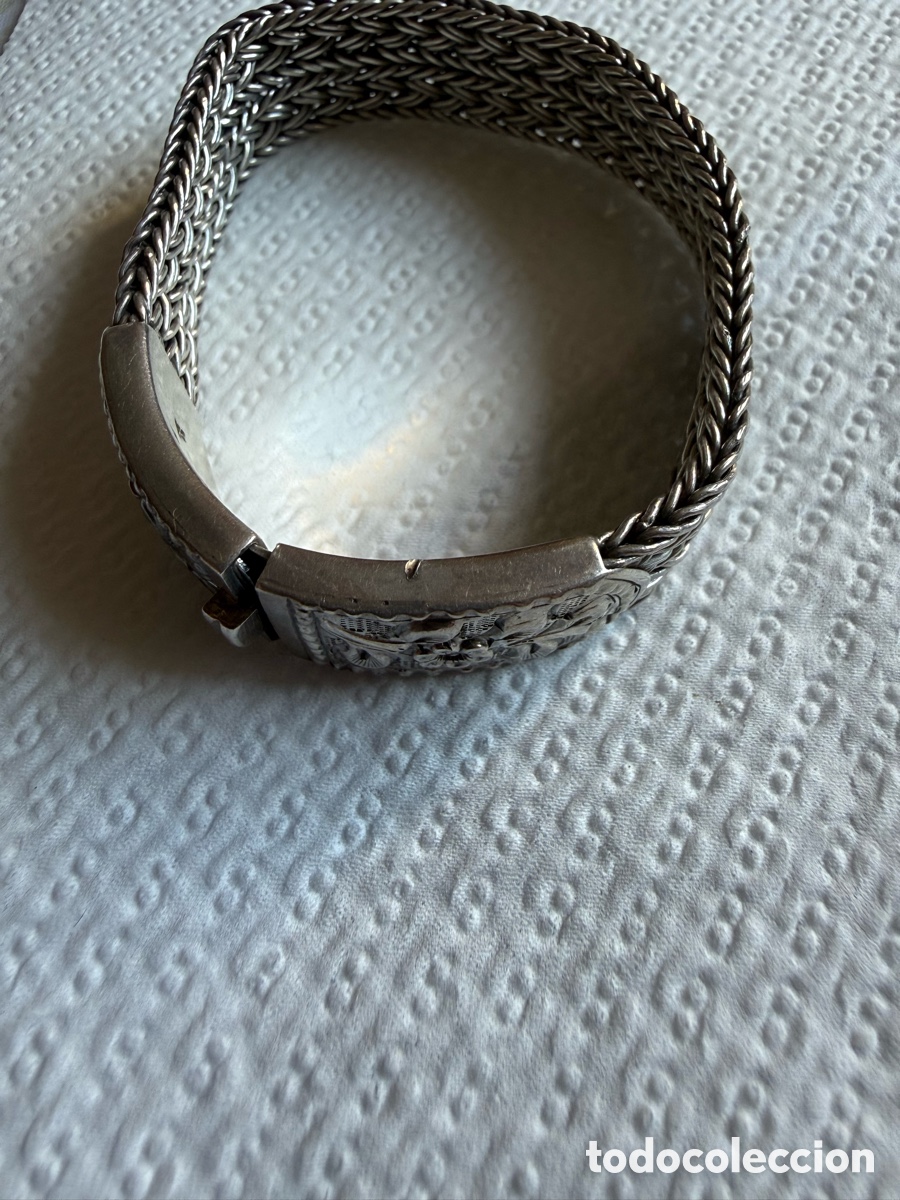 Joyeria: Bonita pulsera antigua, plata