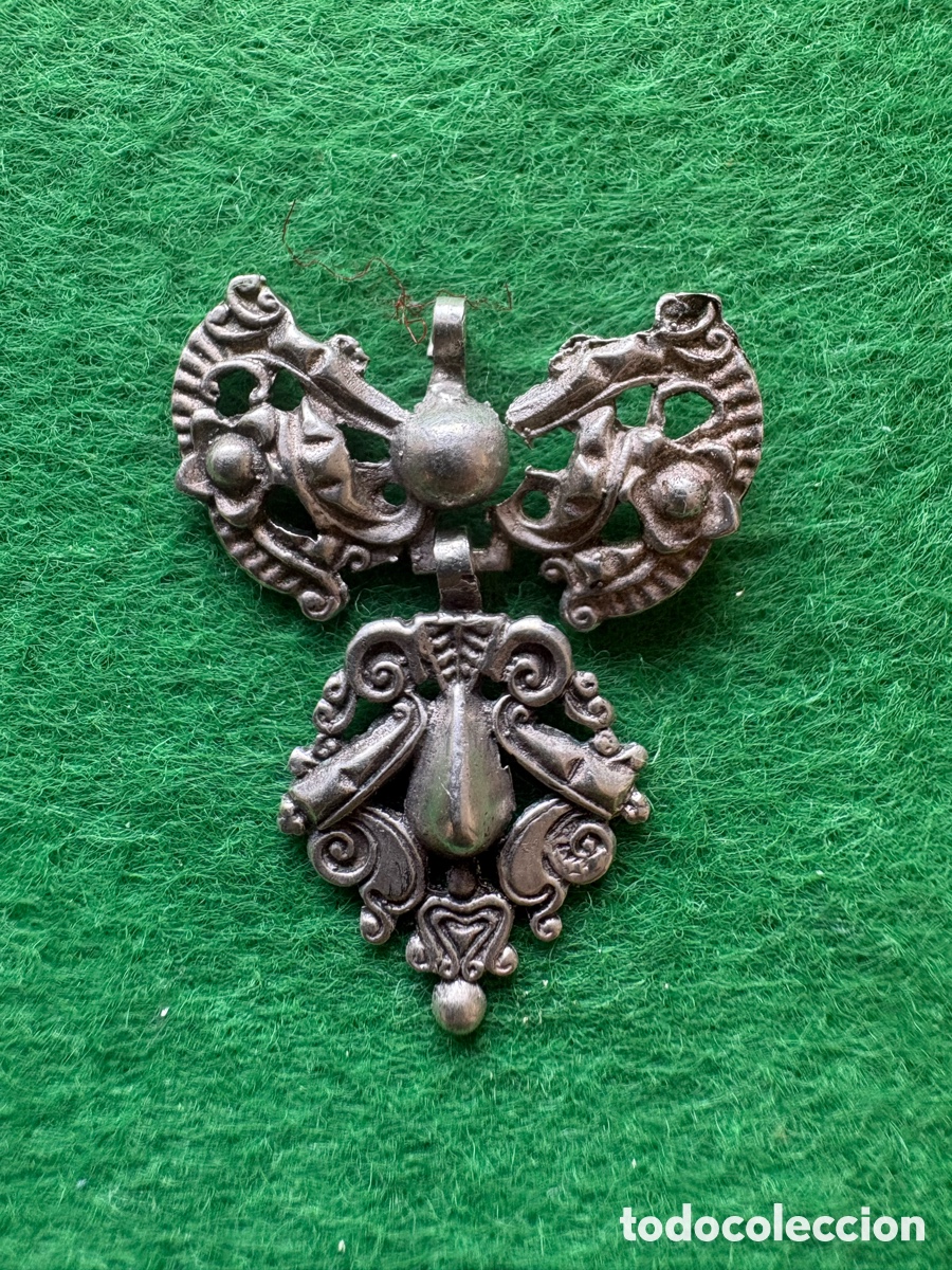 Joyeria: Antiguo colgante plata de ley (A1)