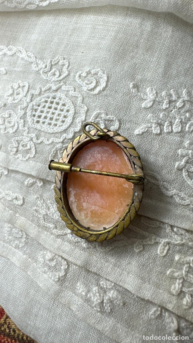 Joyeria: Antiguo camafeo de concha - Foto 5