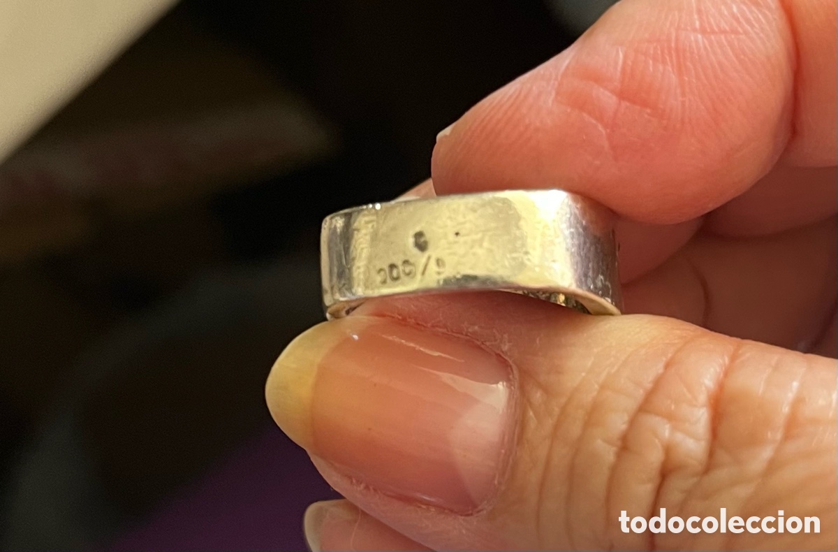 Joyeria: Anillo Vintage en Plata de Ley - Foto 2
