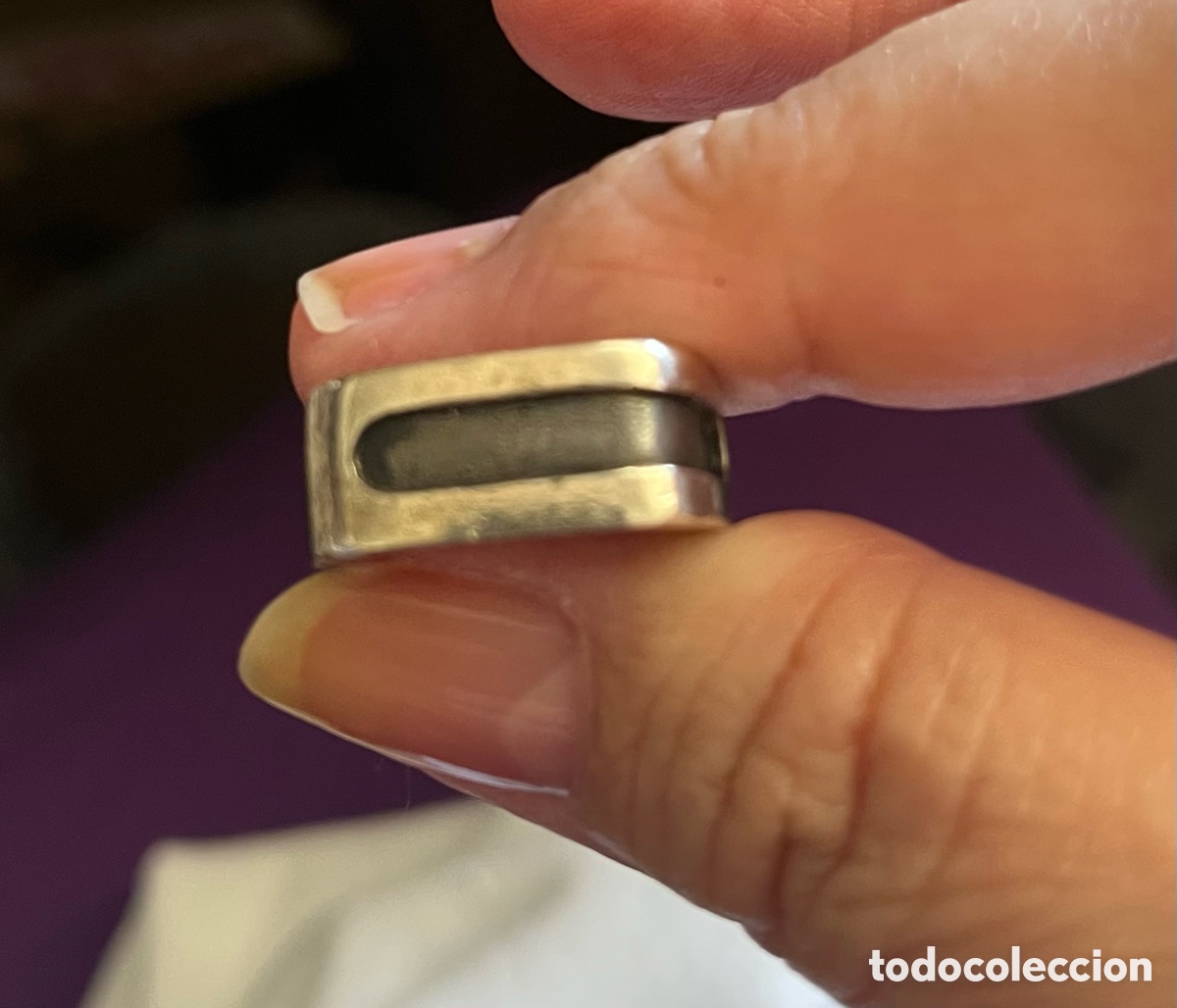Joyeria: Anillo Vintage en Plata de Ley