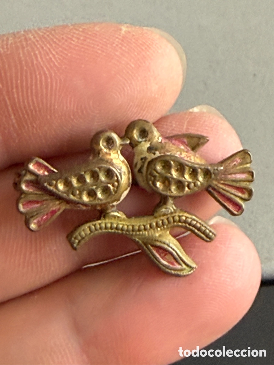 Joyeria: Antiguo Broche. P&Aacute;JAROS - Foto 3
