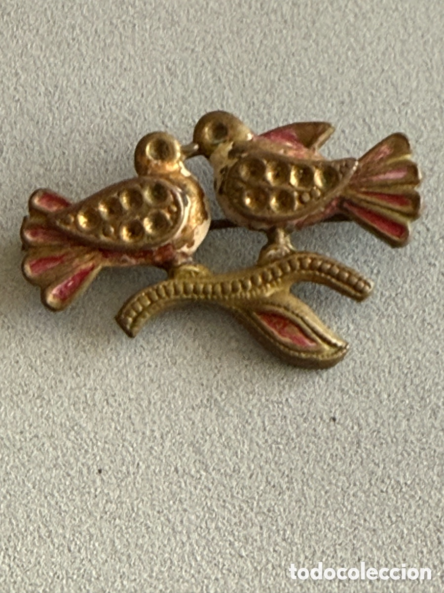 Joyeria: Antiguo Broche. P&Aacute;JAROS - Foto 1